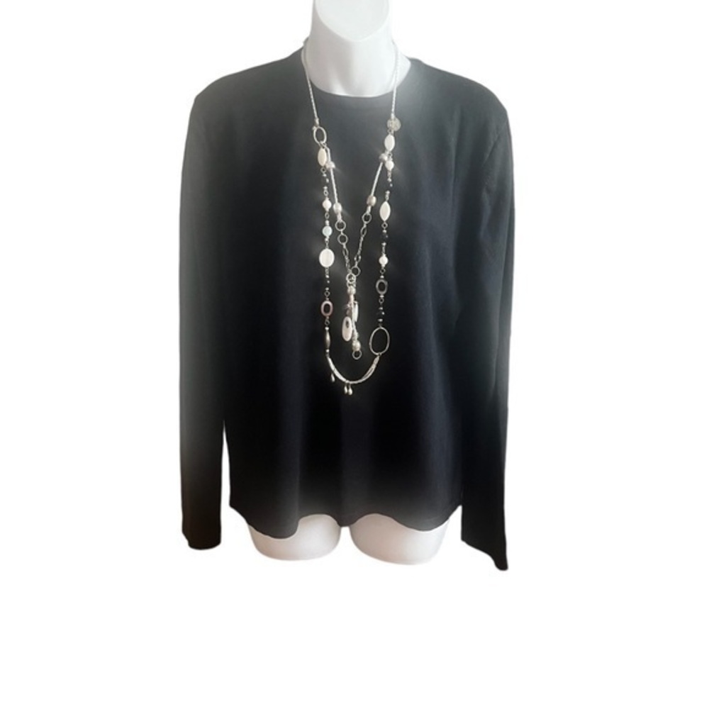 Banana Republic Black‎ Long Sleeve Sweater M